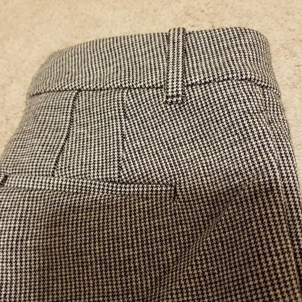 Ann Taylor Houndstooth Dress Pants